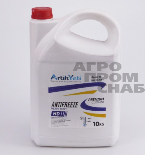 Антифриз Artik Yeti HeavyDuty HD (фиолетовый) 10кг.